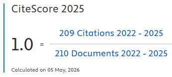 CiteScore 2025: 0.8